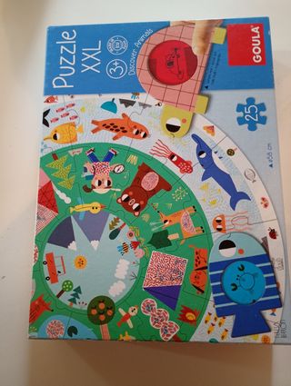 Pacl de tres puzzles infantiles 