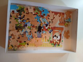Pacl de tres puzzles infantiles 