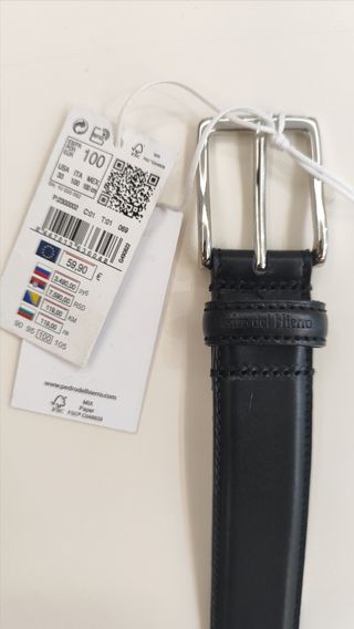 CINTURÓN HOMBRE CUERO PEDRO DEL HIERRO TALLA 100