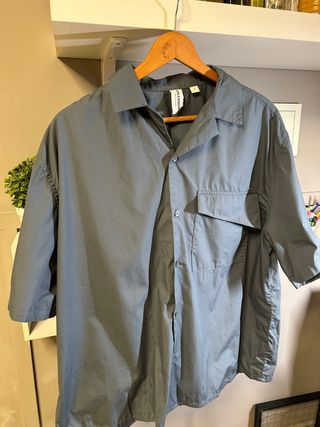 Camisa gris Collusion - Talla M