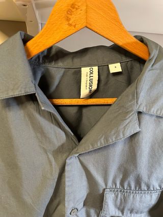 Camisa gris Collusion - Talla M