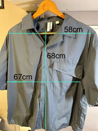 Camisa gris Collusion - Talla M