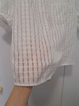 Blusa blanca - top de verano