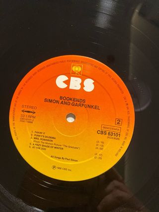 Simon & Garfunkel, Bookends, ristampa Olandese