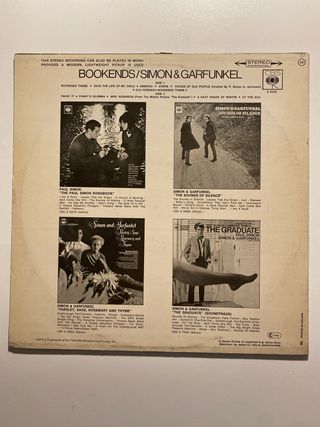 Simon & Garfunkel, Bookends, ristampa Olandese