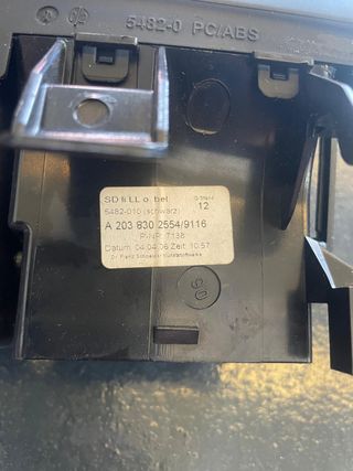 Rejilla ventilación Mercedes W203
