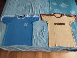 Lote de 4 camisetas adulto Adidas, DC y Volcom