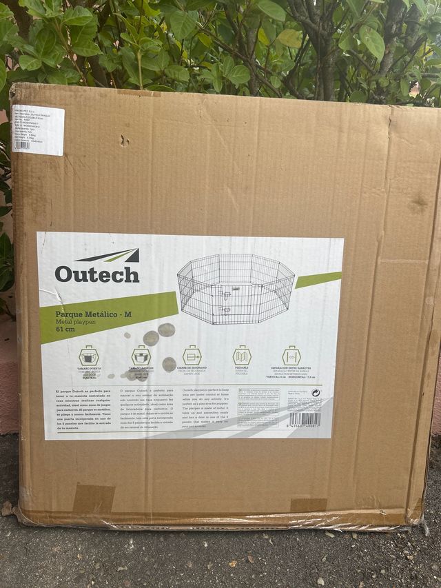 Parque metálico Outech M - 61cm