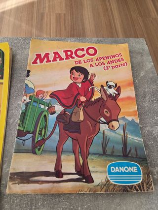 Coleccion Álbum de Cromos Marco Danone 1996