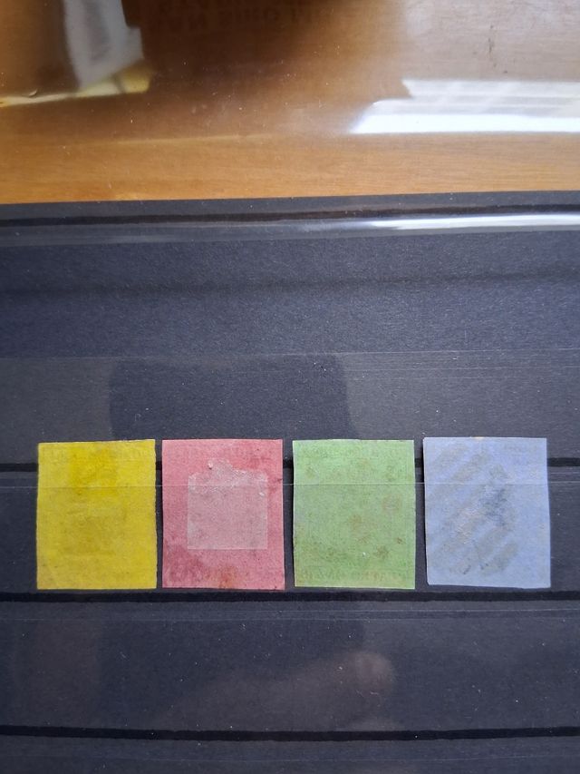 Sellos España 1854: Serie completa