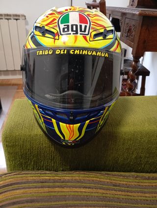 Casco AGV Pista GP tech v.Rossi 46,talla M.