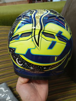 Casco AGV Pista GP tech v.Rossi 46,talla M.