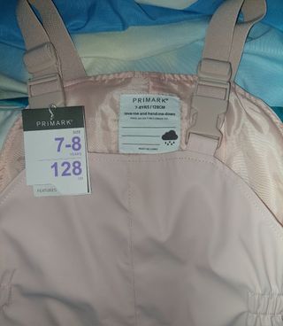 Buzo Nieve Niña 7-8 + Guantes
