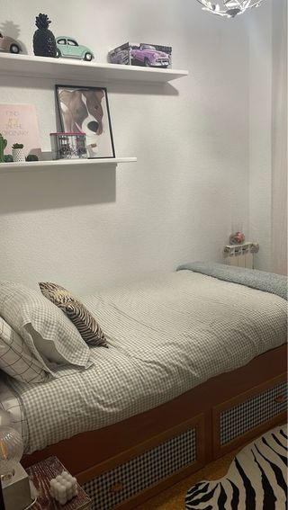 Cama nido con somier plegable
