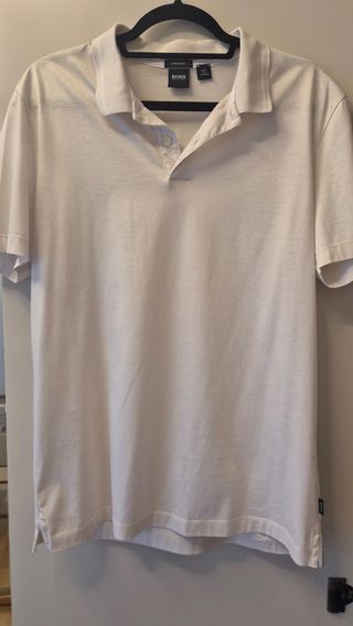 Polo Hugo Boss blanco Talla L