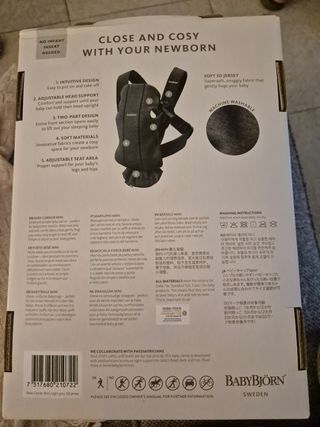NUEVO Babybjörn Carrier Mini - Portabebés
