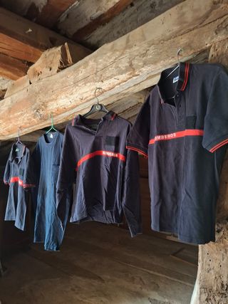 Polos bomberos - 4 uds.