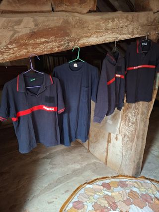 Polos bomberos - 4 uds.