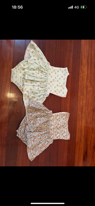 2 Ranitas bebé - Flores