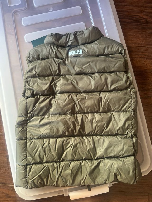 Chaleco GOCCO verde 5-6