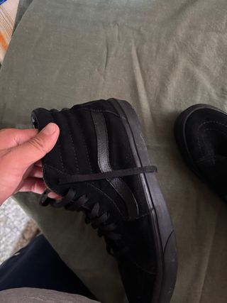 Vans Sk8-Hi - Negras - Talla Mujer