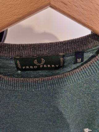 Maglione Fred Perry verde