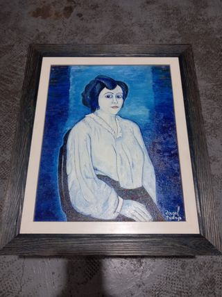 Retrato al óleo - Ángel Párraga