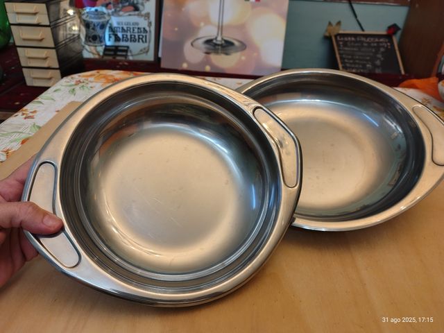 2 Insalatiere AMC in metallo