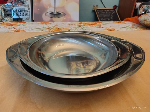 2 Insalatiere AMC in metallo