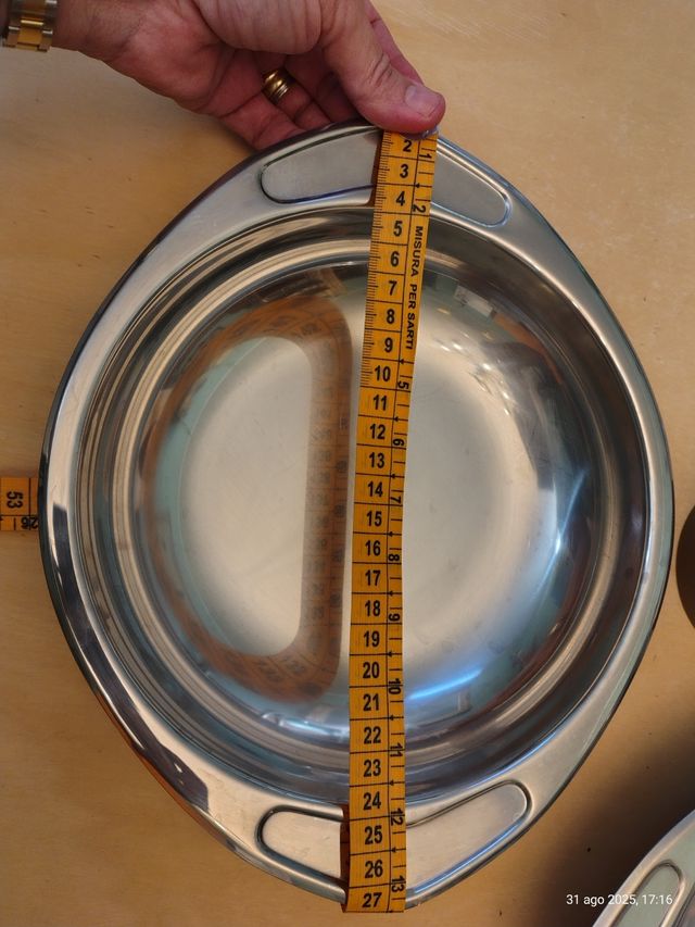 2 Insalatiere AMC in metallo