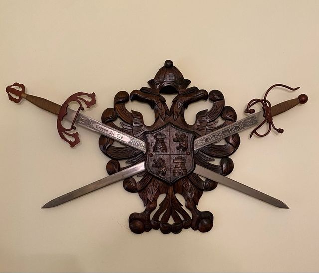 Espadas del Cid - Escudo madera