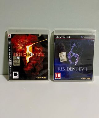 Resident Evil 5&6 PS3 (Capcom)