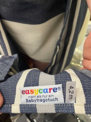 Fular portabebés Easycare SIN USAR 
