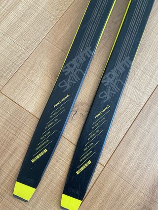 Esquís Fischer de fondo 160cm junior
