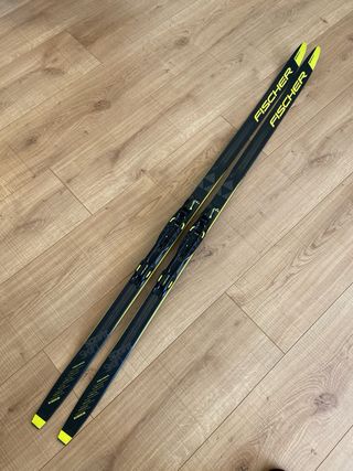Esquís Fischer de fondo 160cm junior