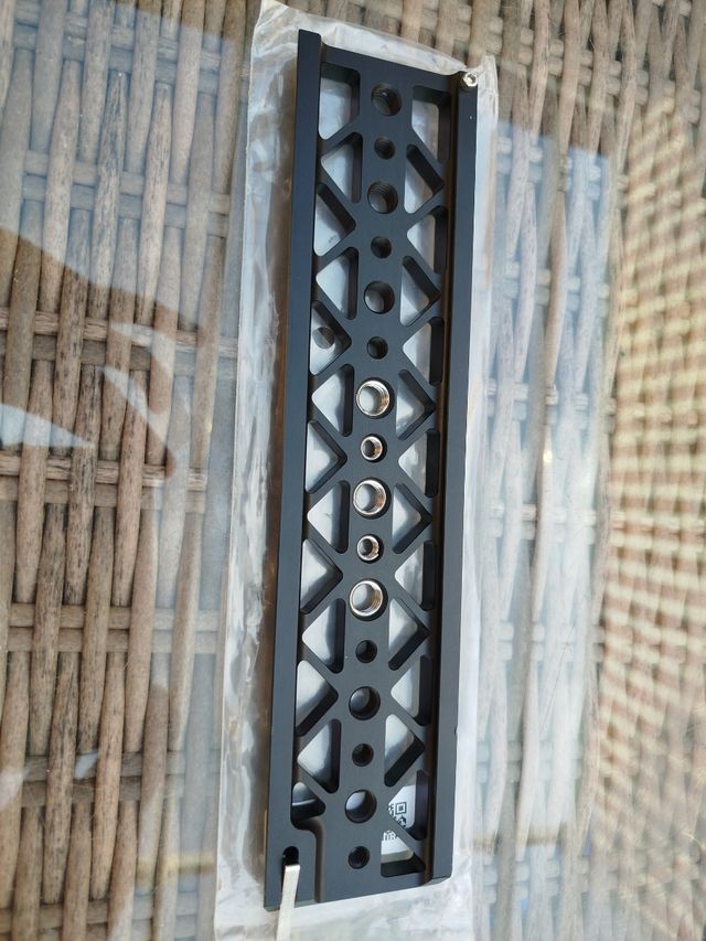 Placa trípode cámara 25cm