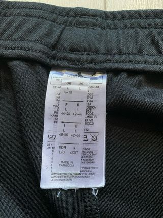 Pantalón de Chándal Jogger Adidas Negro 