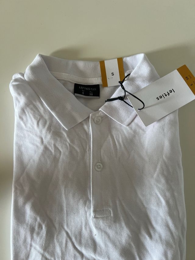 Polo Lefties blanco talla S
