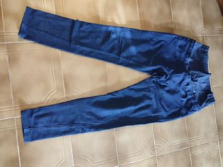 Leggins premamá azules
