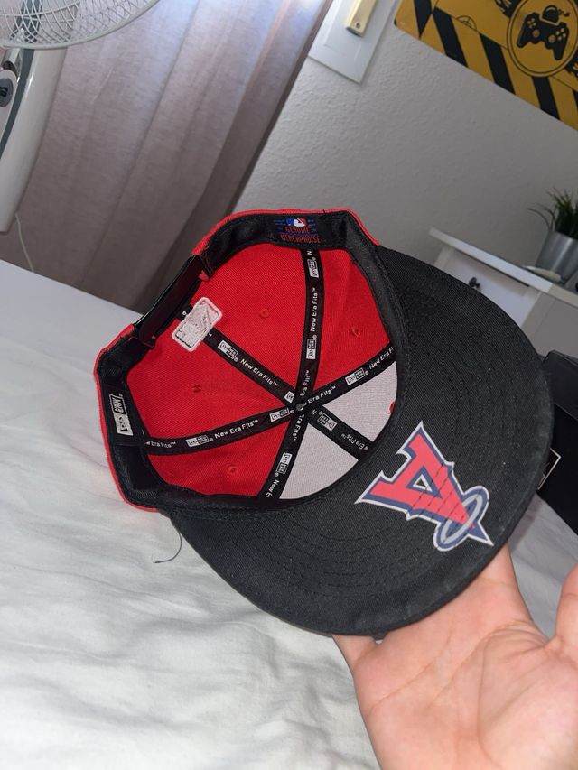 Gorra New Era Angels roja-negra