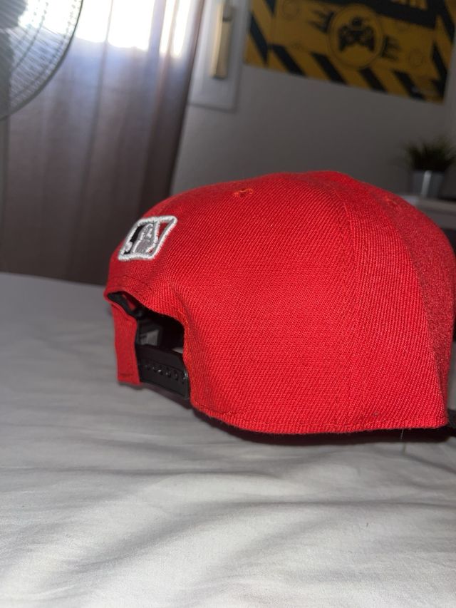 Gorra New Era Angels roja-negra