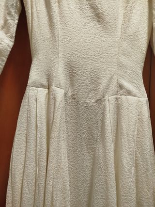 Vestido novia vintage.