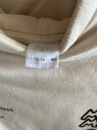 Sudadera Mickey Mouse Zara 13-14 años 164cm