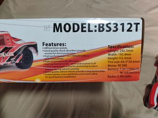 Coche RC 4WD 1/16 MODEL:BS312T
