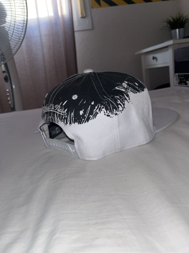 Gorra New Era Bulls blanco-negro
