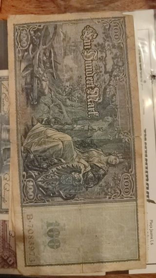 Billete 100 marcos Alemania