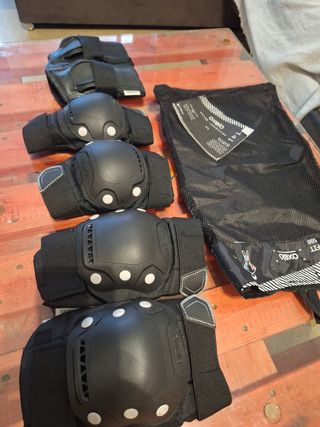 Protecciones Oxelo: Rodilleras, Coderas y muñecas