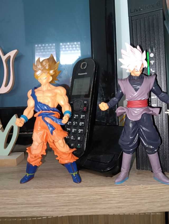 3 Figuras Dragon Ball 16-20cm