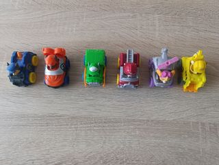 Patrulla Canina - 6 Coches Pup Squad