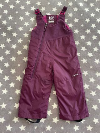 Pantalones esquí niña 2 años